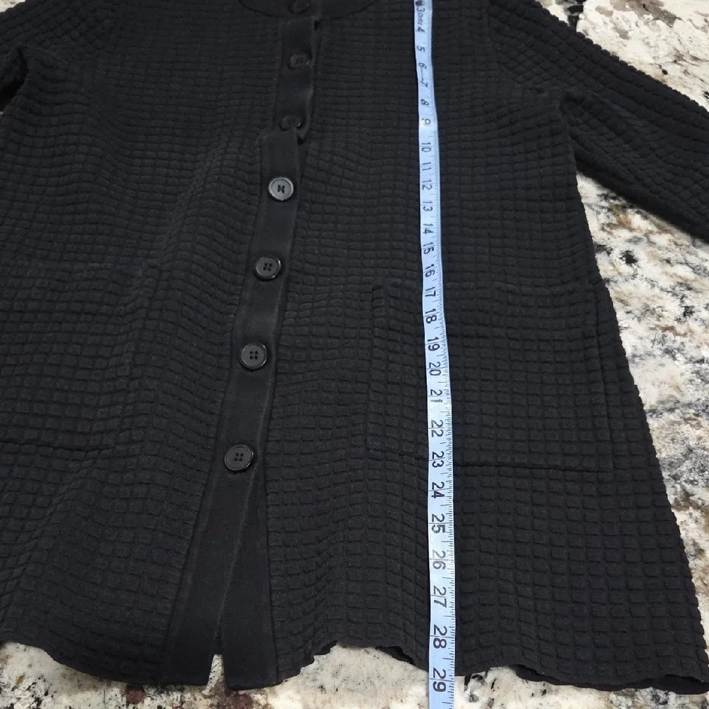 COS Black Textured Jacket - Picture 7 of 8